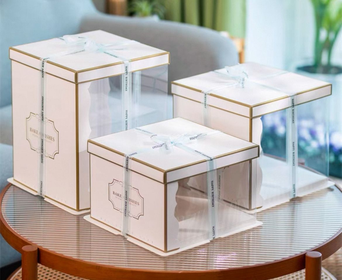 Birthday cake box