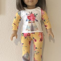 CYO American Girl doll (freckles and pierced ears)