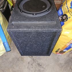 JL AUDIO 10" subwoofer With Box 