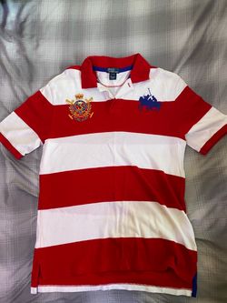 Vintage Ralph Lauren Polo Shirt – (18-20 XL) Men’s (Small) - Red/White