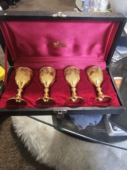 Gold Plated Cups