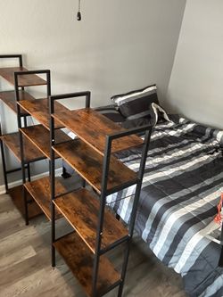 Tier Bookshelf Storage $40