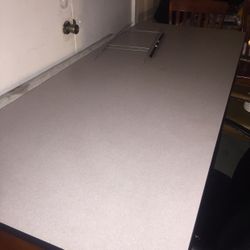 2 Rectangular Table With 2 Cubby Underneath 