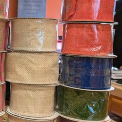 Burlap Ribbon 