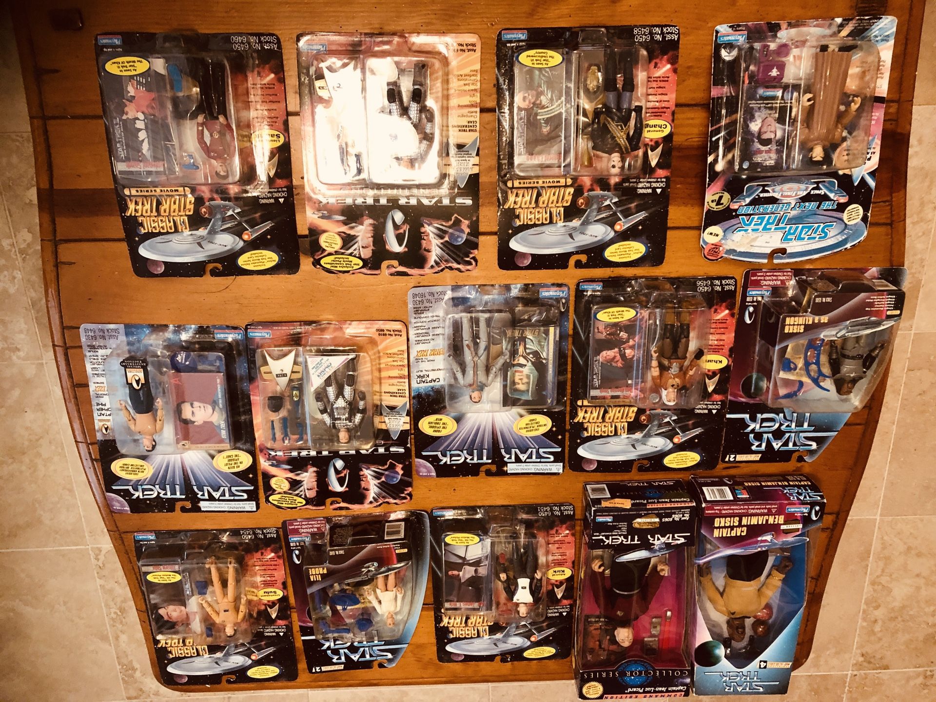 Star Trek Action Figures Collection (14 of them)