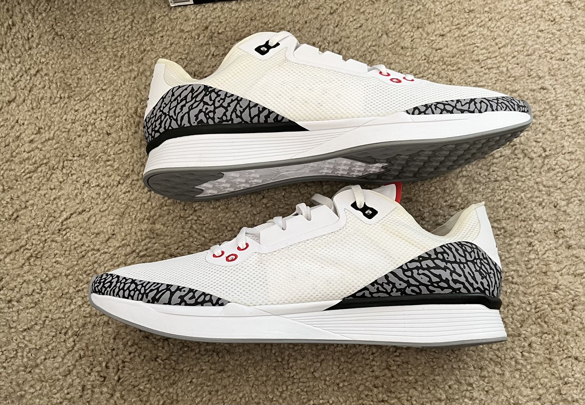 Jordan 88 Racer White Cement AV1200-100 Men’s Size 12 -New W/out Box Jordan Run