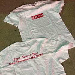 Supreme tees