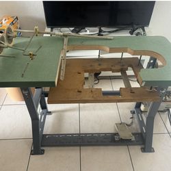 Sewing machine table