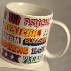 Supreme New York X Hysteric Glamour FW17 Coffee Mug WHITE