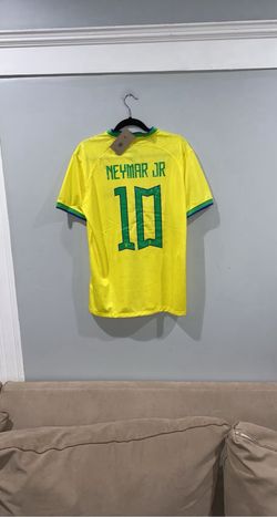 Nike Brazil Neymar Jr #10 Soccer Jersey