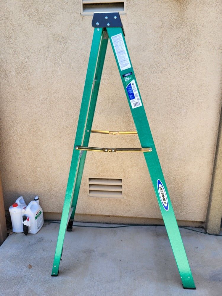 Werner A Frame 6ft Ladder