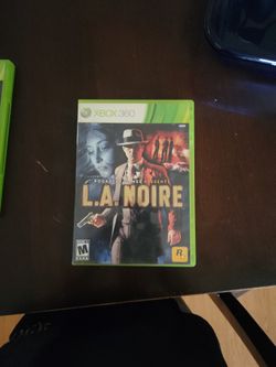 LA Noire Xbox 360