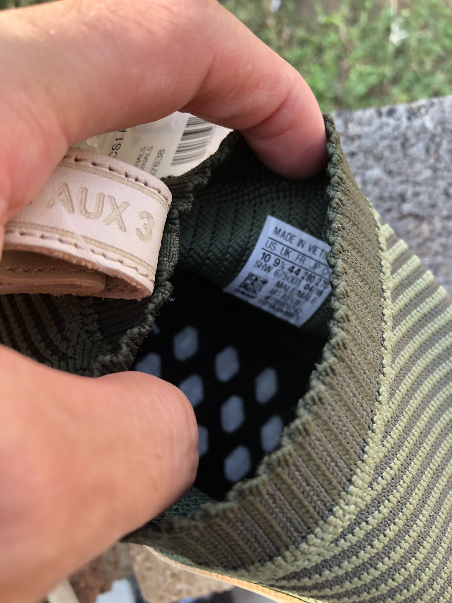 Nmd r1 primeknit night cargo size 10