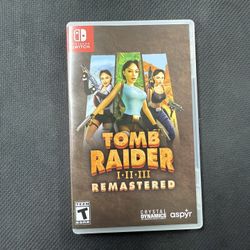 Tomb Raider 1-2-3 Remastered For Nintendo Switch