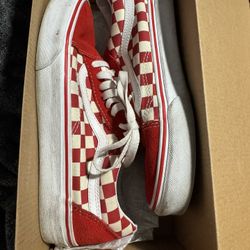 Checkered Vans 