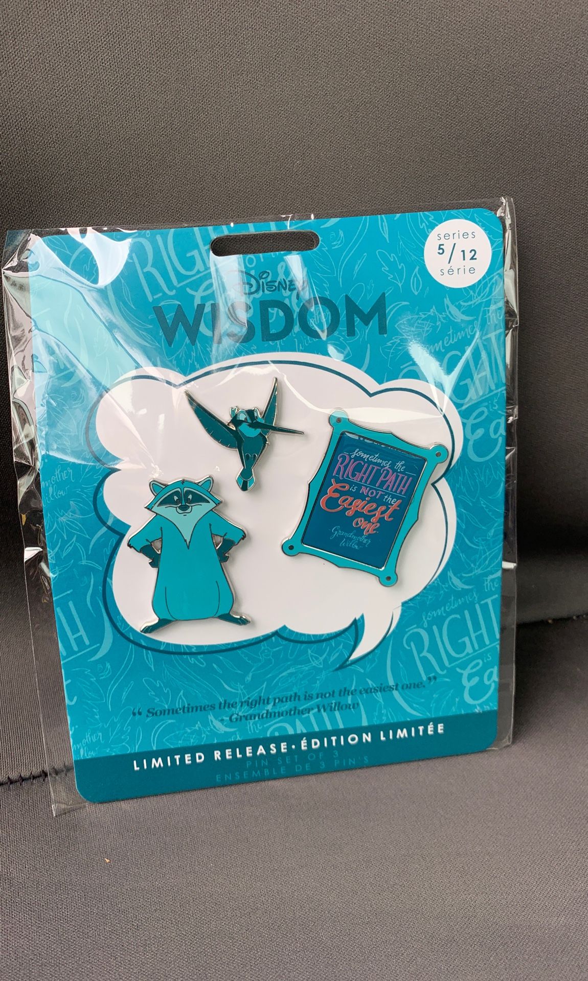 Disney wisdom pin series 5/12 limited edition