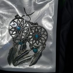 Turquoise Drop Earrings 