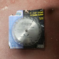 Saw blade 7_/1/4 24 Tooth