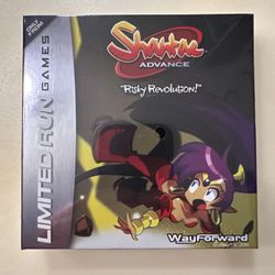 NEW/SEALED.  Shantae Advance "Risky Revolution" for Gameboy Advance 