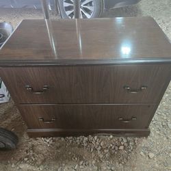 Wood Office Cabinet 