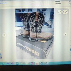 Ariat Men's WorkHog XT Waterproof Carbon Toe Work Boot - Men's Size 7D