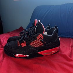 Jordan 4 Red Thunder 