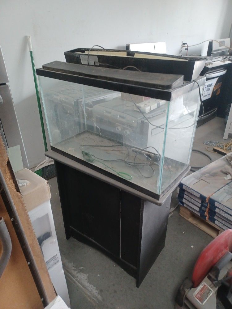 Fish Tank With A Stand. 60.00