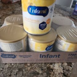 7 Cans Enfamil 