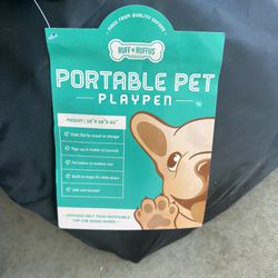 Portable Dog Playpen/Kennel