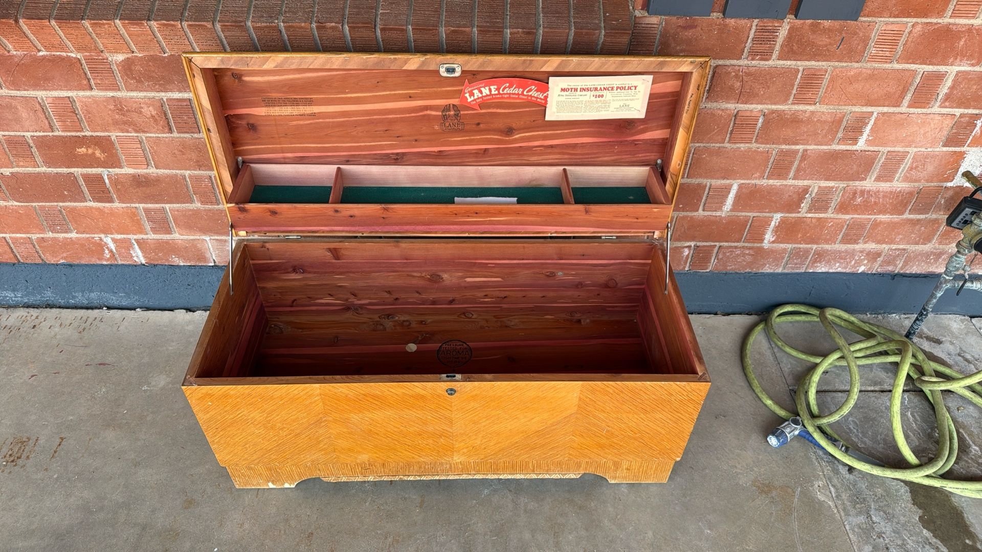 Cedar Chest W/damaged top