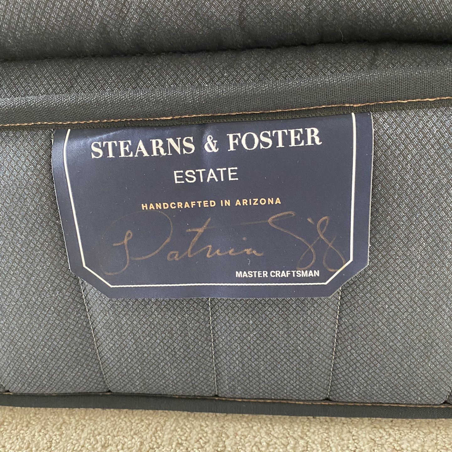 Sterns & Foster Estate CalKing Mattress 