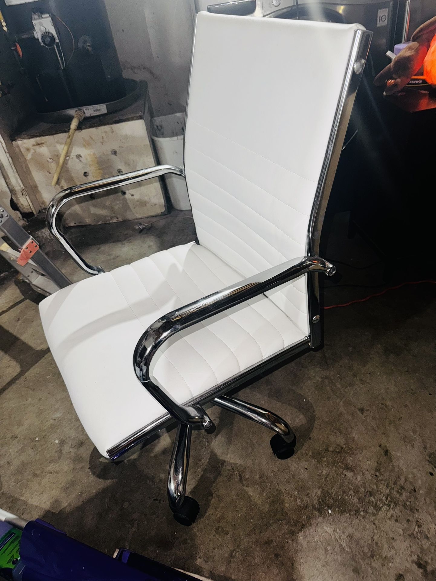 White Desk Chair