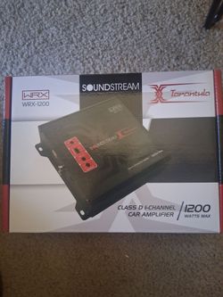 Soundstream Taratula 1200 Watts Monobloc Class D Amplifier Brand New In The Box
