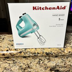 KitchenAid Hand Mixer 5 Speed Stainless Steel