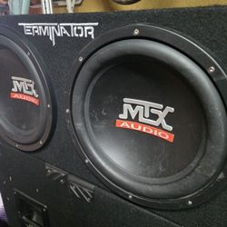 MTX TERMINATOR dual 12" Subwoofer 