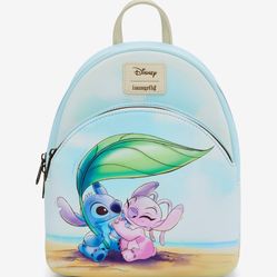 Loungefly Disney Stitch and Angel Beach Date backpack 