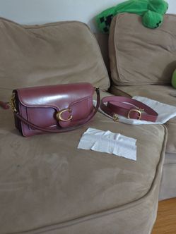 Pink tabby real coach bag