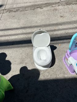 Potty trained toilet