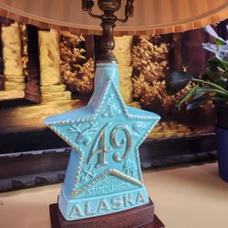 1958 Jim Beam Alaska Lamp