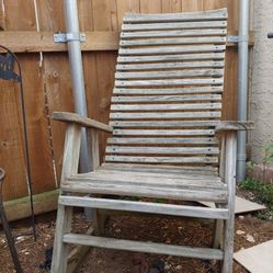 Wooden Rocking Chair