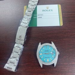 Diamond 41mm Tiffany Box Card Papers Buy Sale Trade 10k 14k 24k 