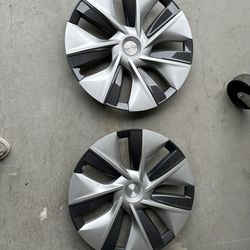 4 Tesla Model Y 19” Gemini Wheel Covers/hubcaps