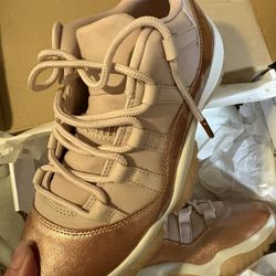 Rose Gold Jordan 11