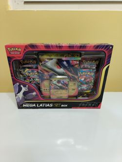 MEGA LATIAS EX BOX plus 2 POKEBALLS