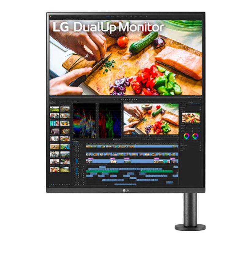 LG DualUp 28MQ780-B 27.6" HDR Monitor with Ergo Stand