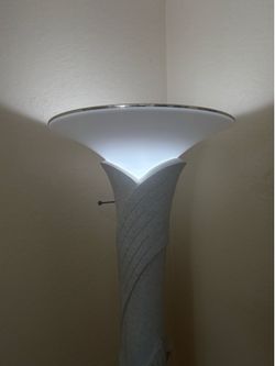 Ceramic 70” tall Floor Lamp