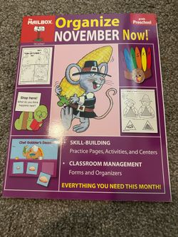 Mailbox preschool November book