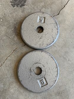 5lbs standard weight plates