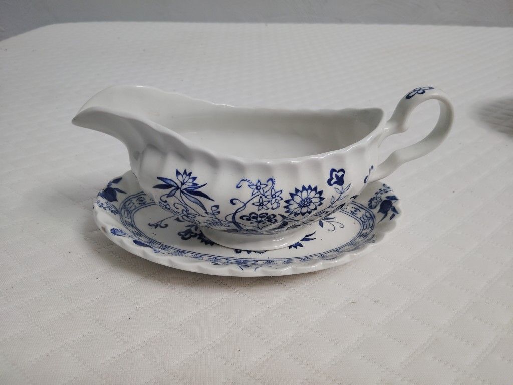 Johnson Brothers Blue Nordic China Set 