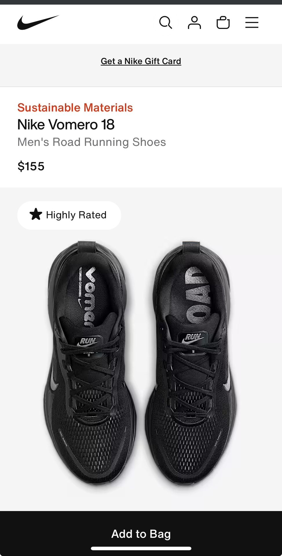 Nike ZoomX Running Shoes For Men